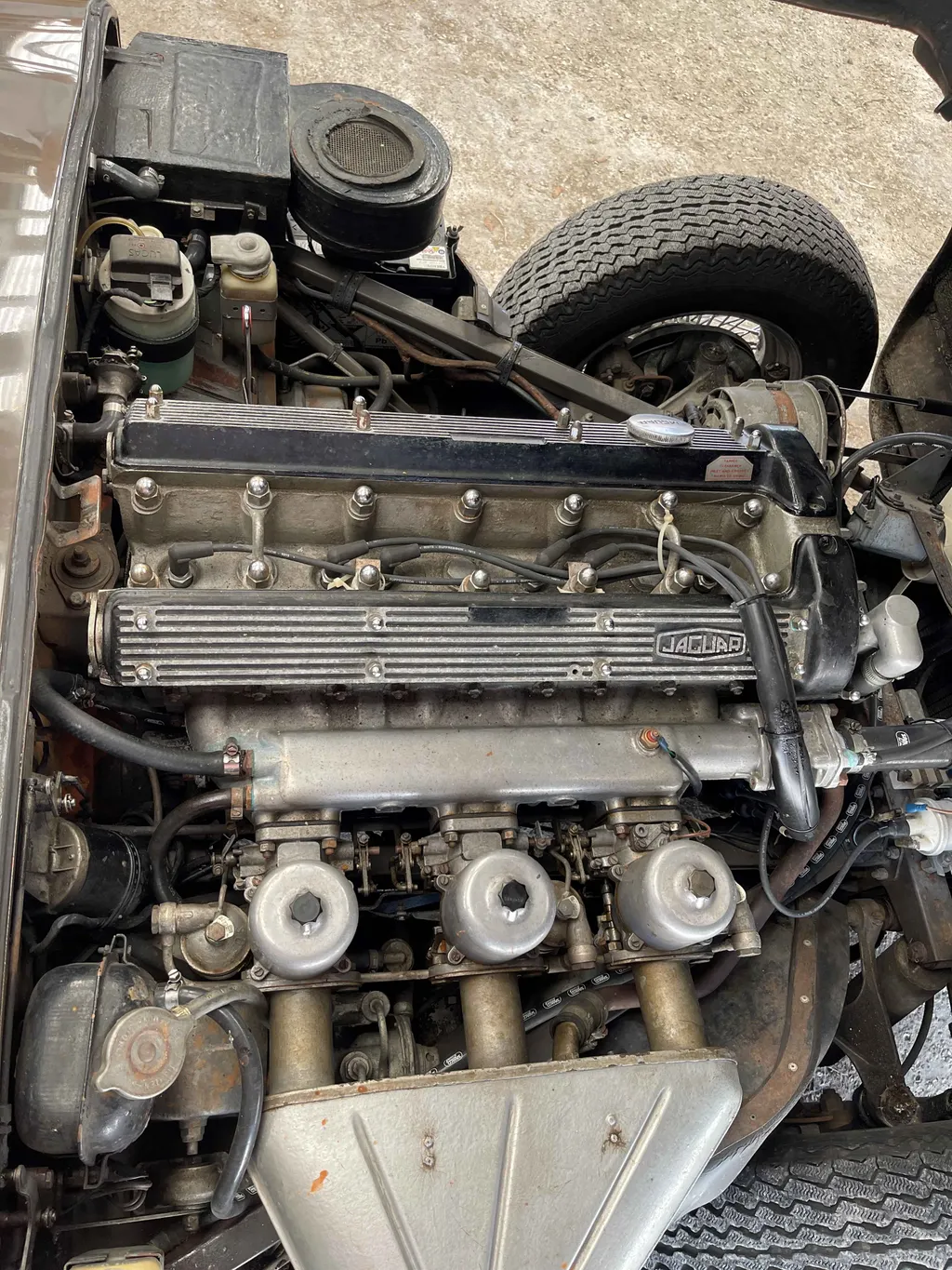 Jaguar e type series 2 fhc 9nxqypyzz6 z lhzwc wf