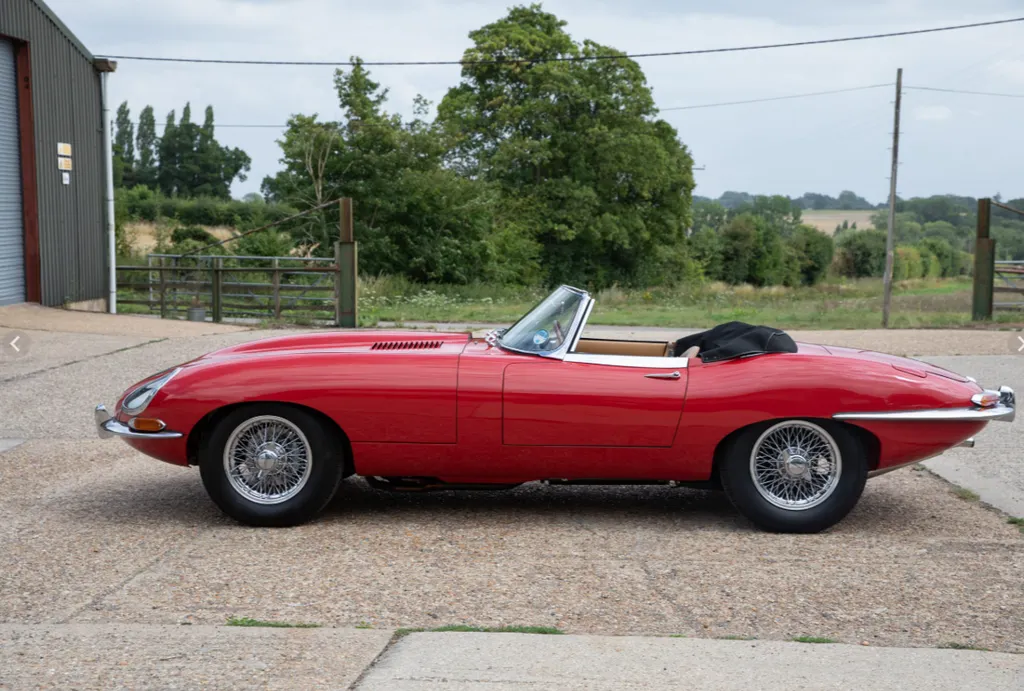 Jaguar e type s1 3.8  urmtqpmgnd xcz ppp4cz