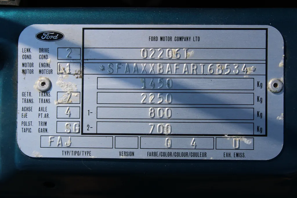 Ford fiesta l3qbu3ffwite tgc8 lcd