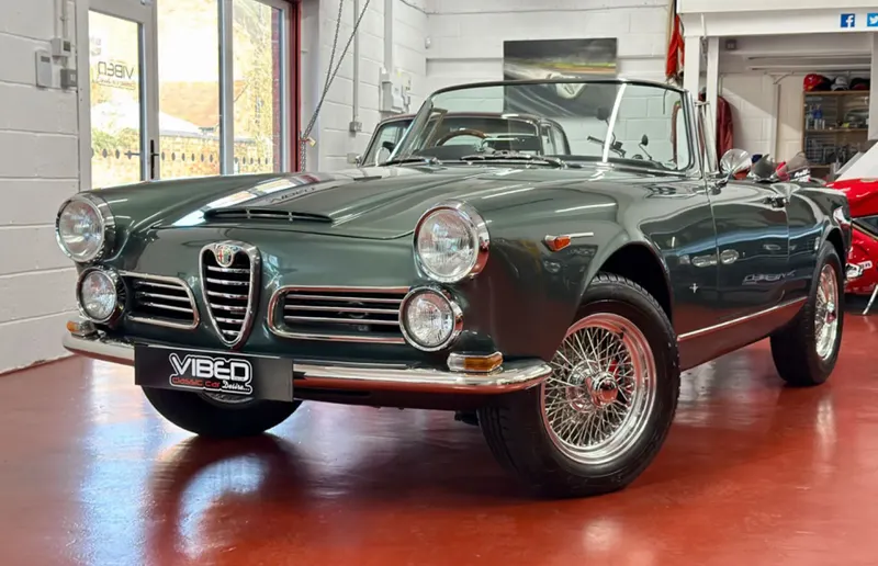 Alfa romeo 2600 spider bgvs8htnd8 spvdusabvr