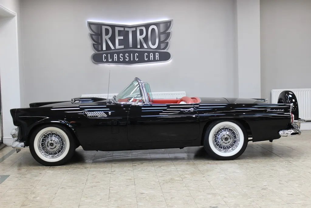1956 ford  thunderbird 292 v8 auto   fully restored raven black  6swemsmotbvbv3kwahmh1
