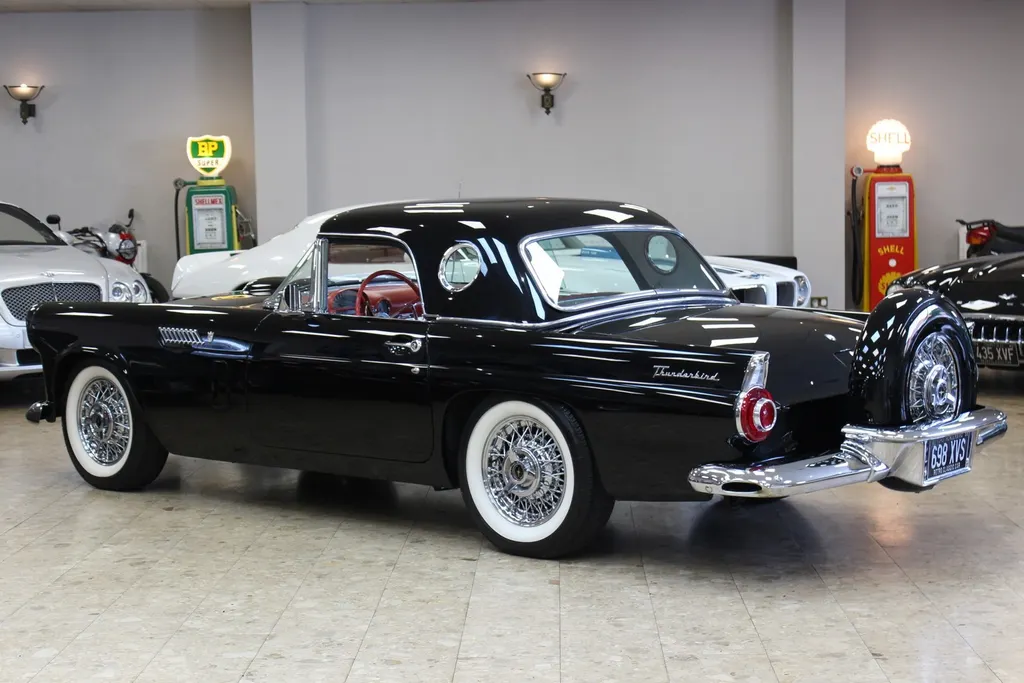 1956 ford  thunderbird 292 v8 auto   fully restored raven black  bnemakqdoxrzuvp5i2tnc