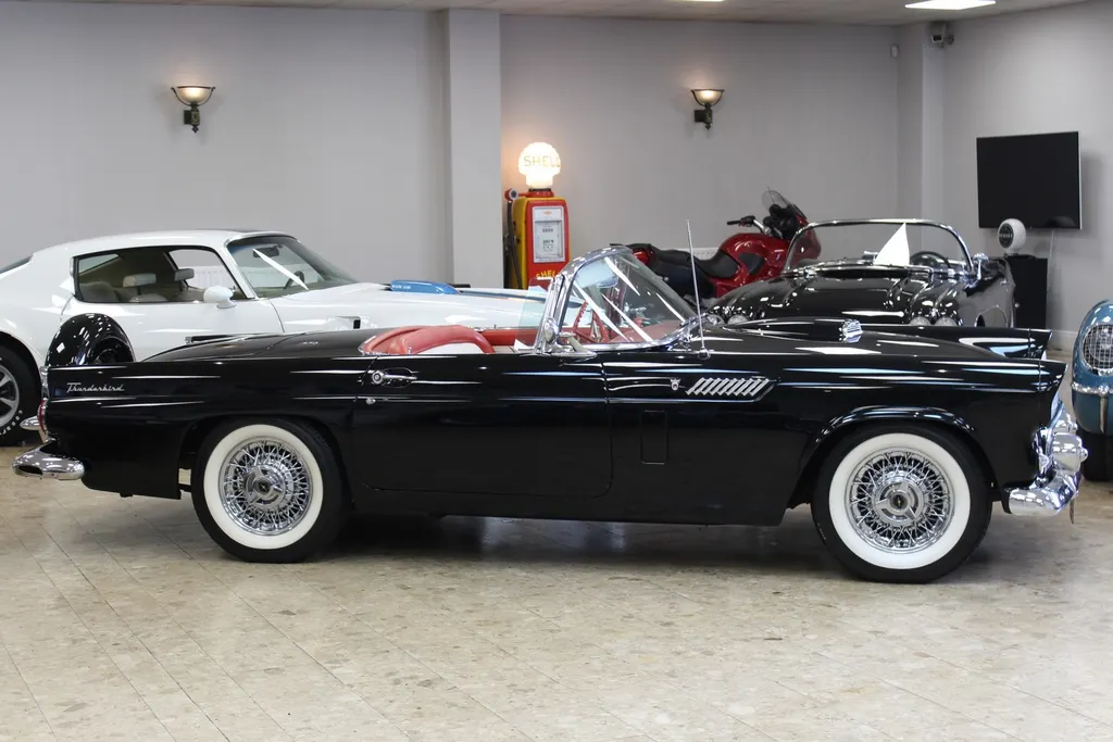 1956 ford  thunderbird 292 v8 auto   fully restored raven black  gykindbstxwbnezmtqafs