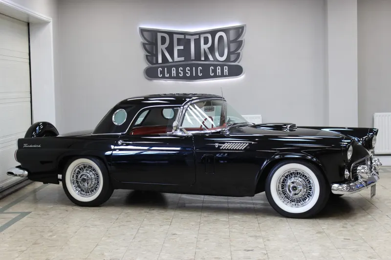 1956 ford  thunderbird 292 v8 auto   fully restored raven black  b9porsaeufr6hn4b fsr1