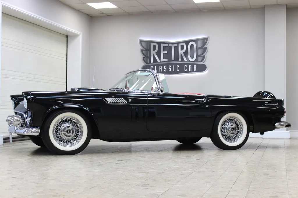 1956 ford  thunderbird 292 v8 auto   fully restored raven black  bhdqqzhlt rqkkqo1mex8