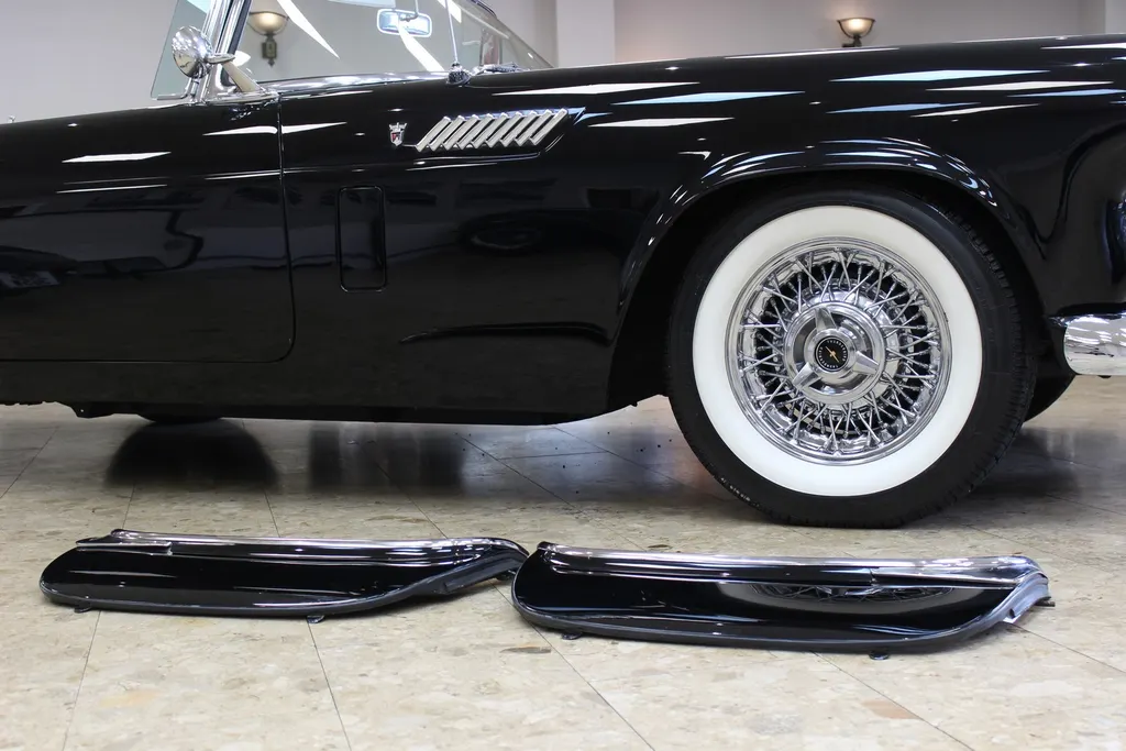 1956 ford  thunderbird 292 v8 auto   fully restored raven black  nf5ve 2ltp1b3phfdmlxr