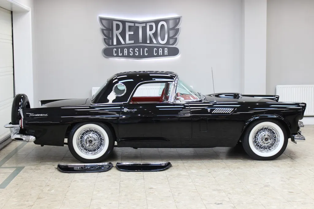 1956 ford  thunderbird 292 v8 auto   fully restored raven black  qvkvqshxoswfoiuxwtoo2
