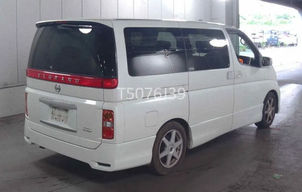 Nissan elgrand zj9jyz0 xha1s7ykbxlgl