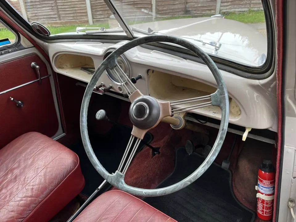 Morris minor pedal car on sale