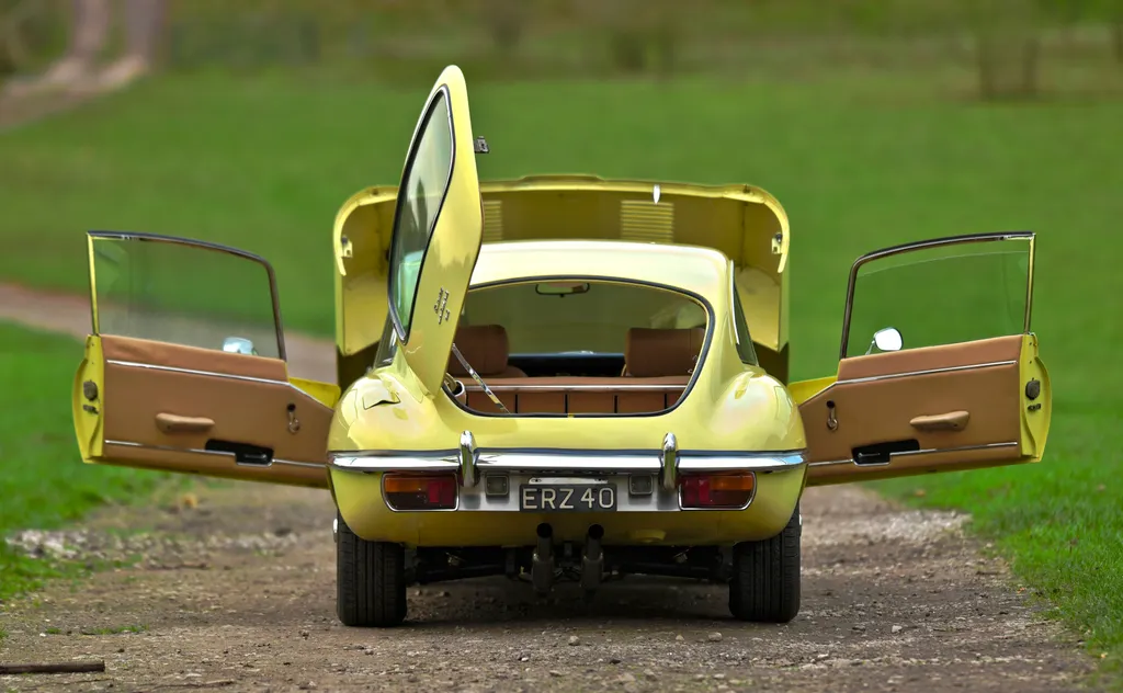 Jaguar e type 4.2 liter series 2 coupe 22 ykmzfpxryli66p3870pbn