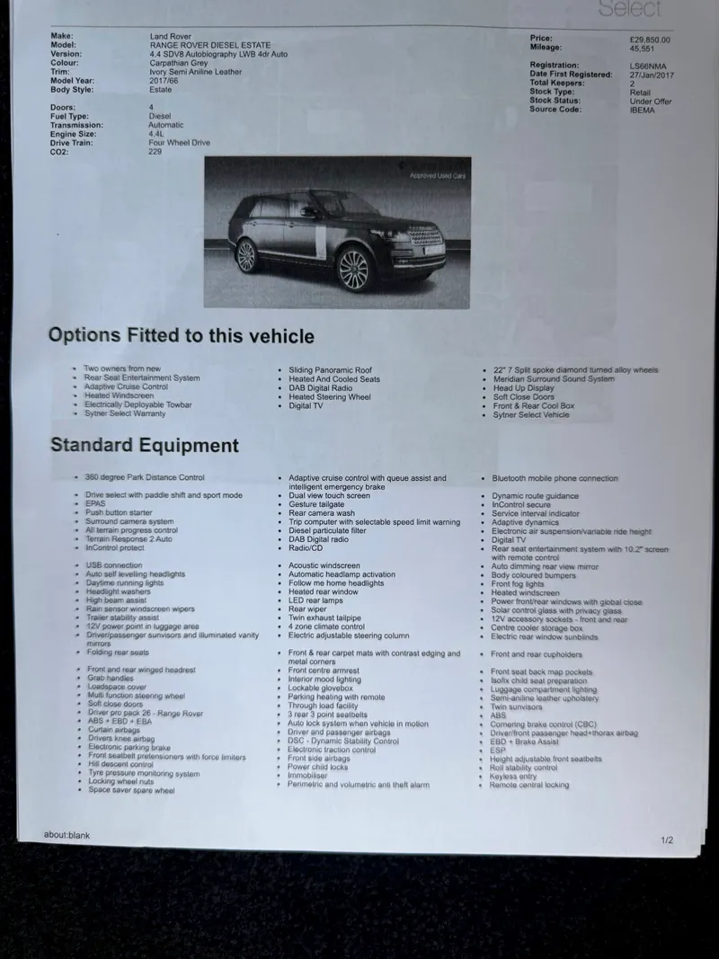 Land rover range rover nnnqx1ykfjn9rqpqo 3y2