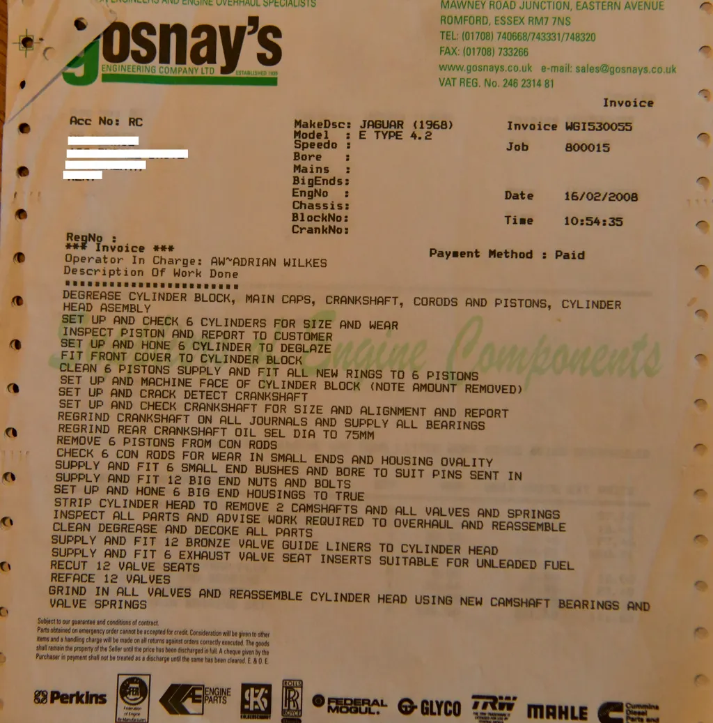 Jaguar  e type 4.2 litre series 1.5 fhc atjepksegvpesb0qqboa9