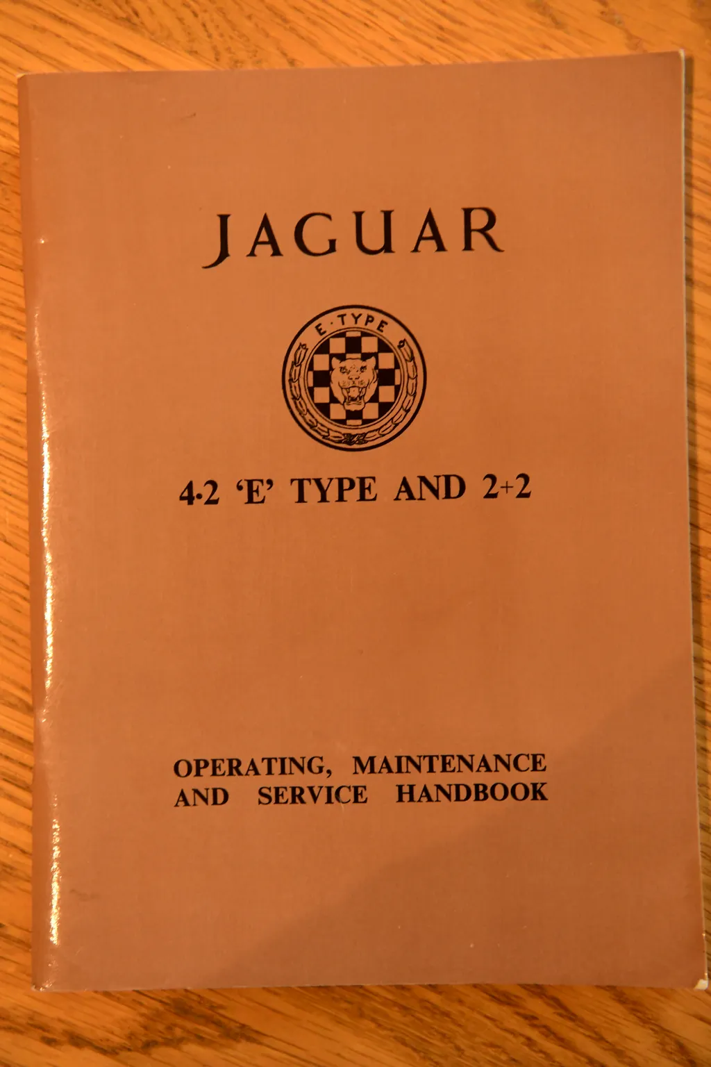 Jaguar  e type 4.2 litre series 1.5 fhc sfho4tbmkiz 6s2bb07z 