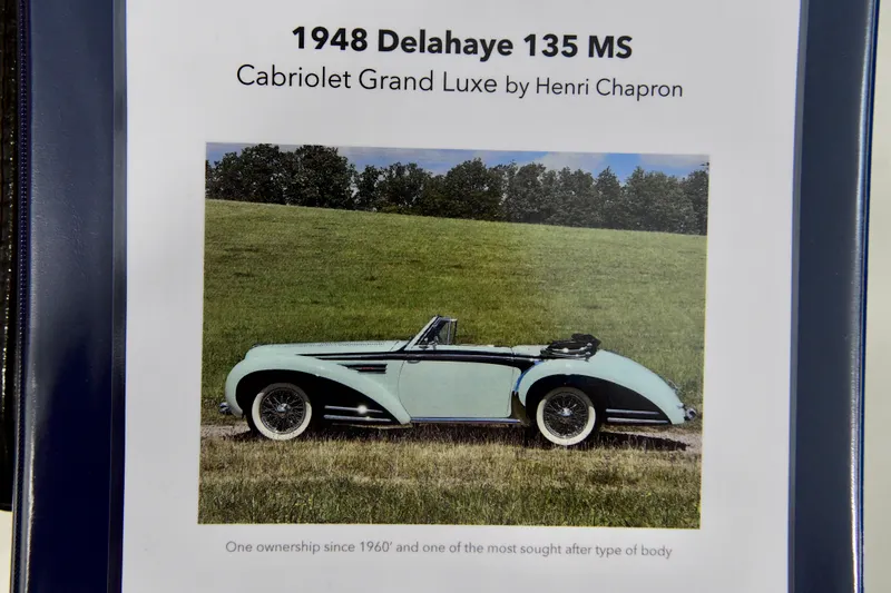 Delahaye 135ms chapron grande luxe cabriolet jl1gzkiy5lvososicsd94