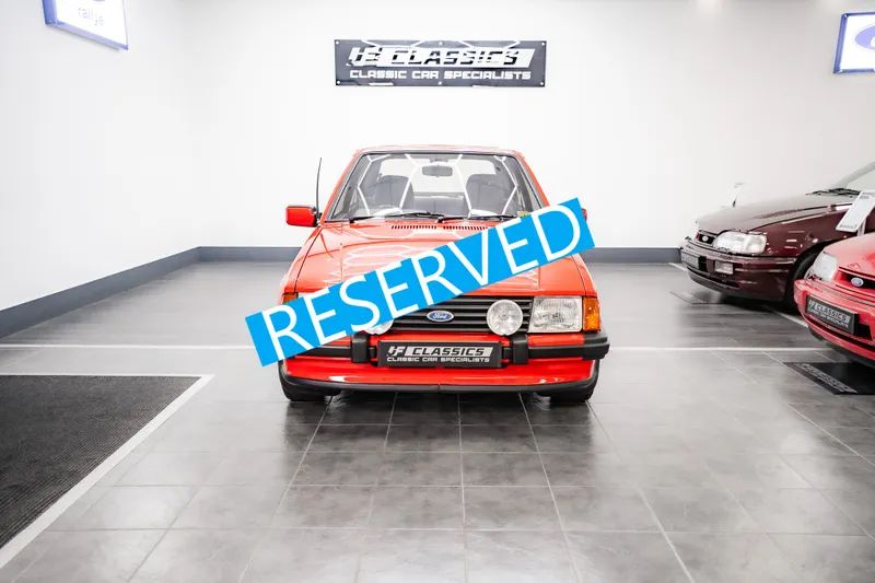 1982 mk3 ford escort xr3i sunburst red wobt1xc5mxejwlyvnz2fr